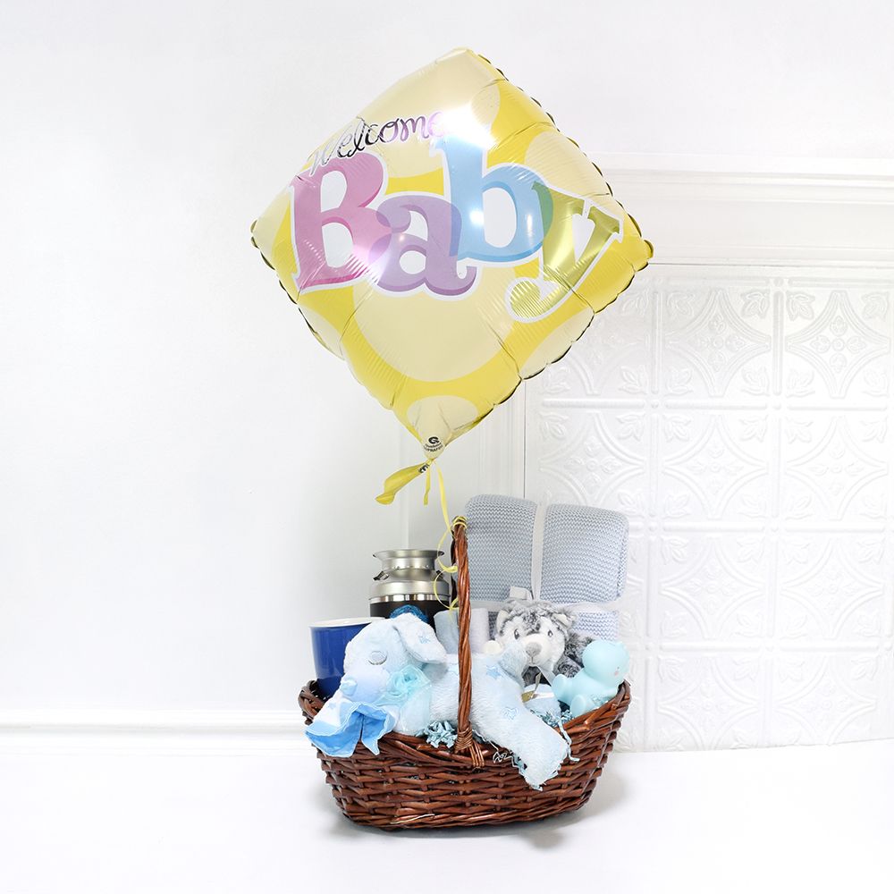 Baby Bath Toys Gift Basket – how the gift is presented