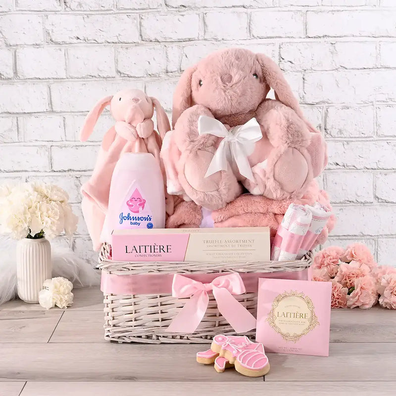 Baby Girl Gift Basket