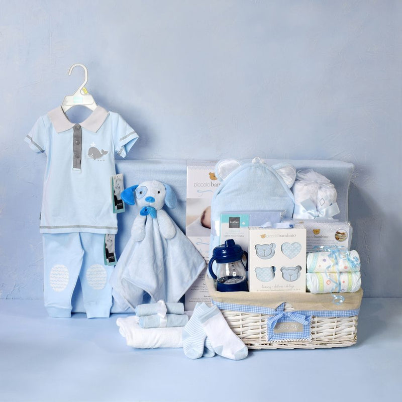 DELUXE BABY BOY CHANGING SET, baby boy gift hamper, newborns, new parents
