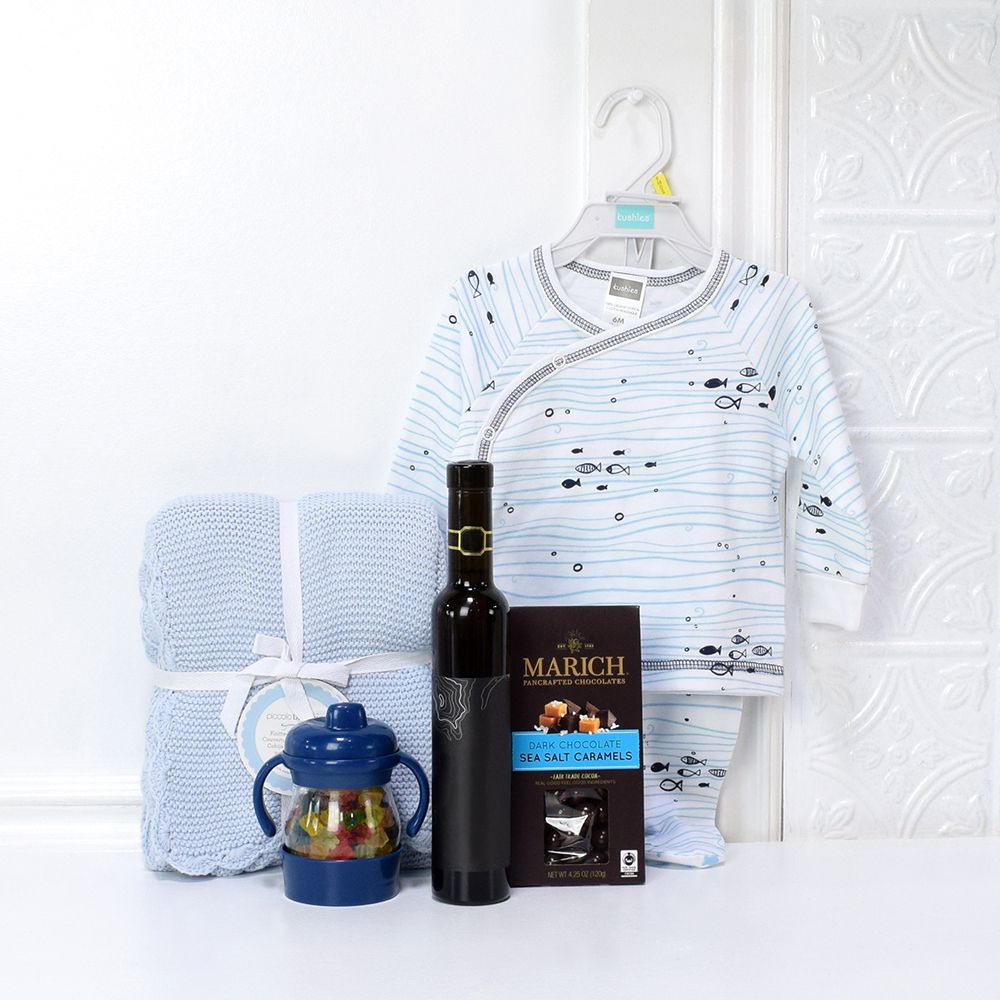 Mama’s Angel Gift Set with Wine, baby gift baskets, baby gifts, gift baskets
