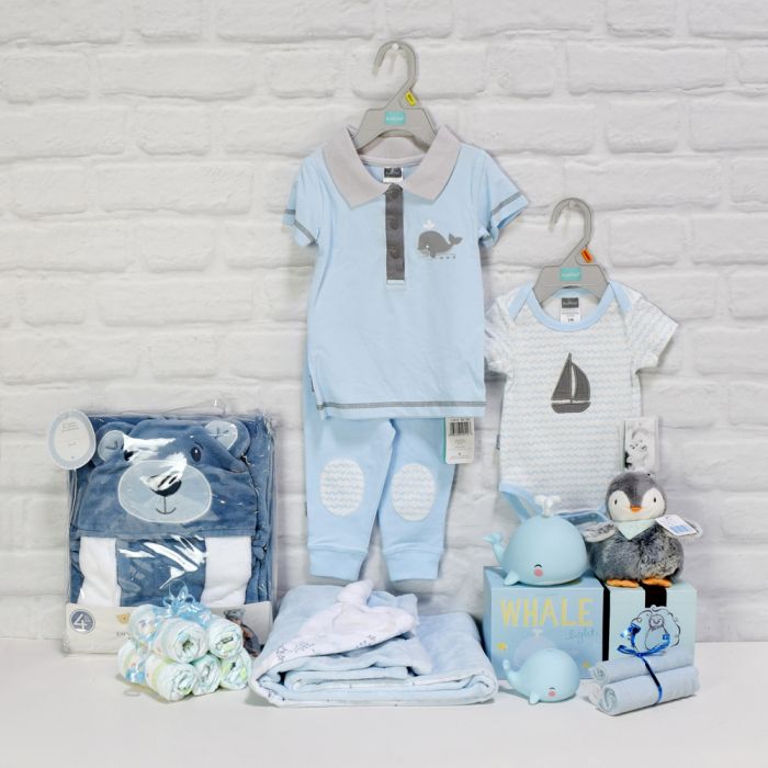 Wild About Baby Book Gift Basket for Newborn Boys, Girls Unisex Colors –  Gifts Fulfilled